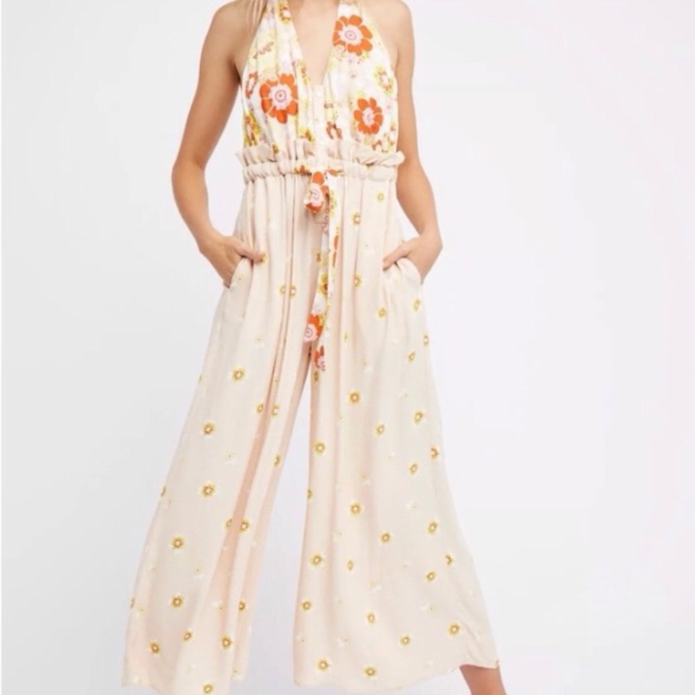 Never worn free people jumpsuit